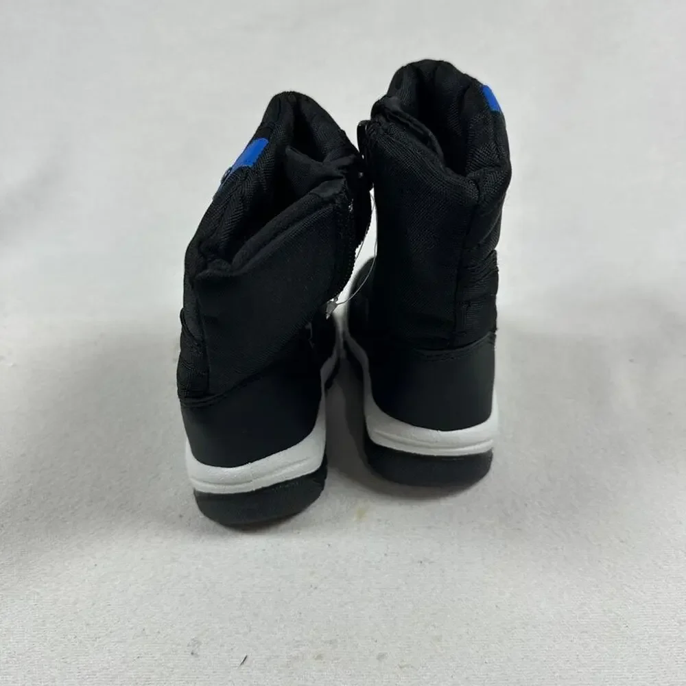 Black blue kids snow